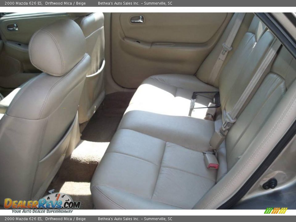 2000 Mazda 626 ES Driftwood Mica / Beige Photo #6