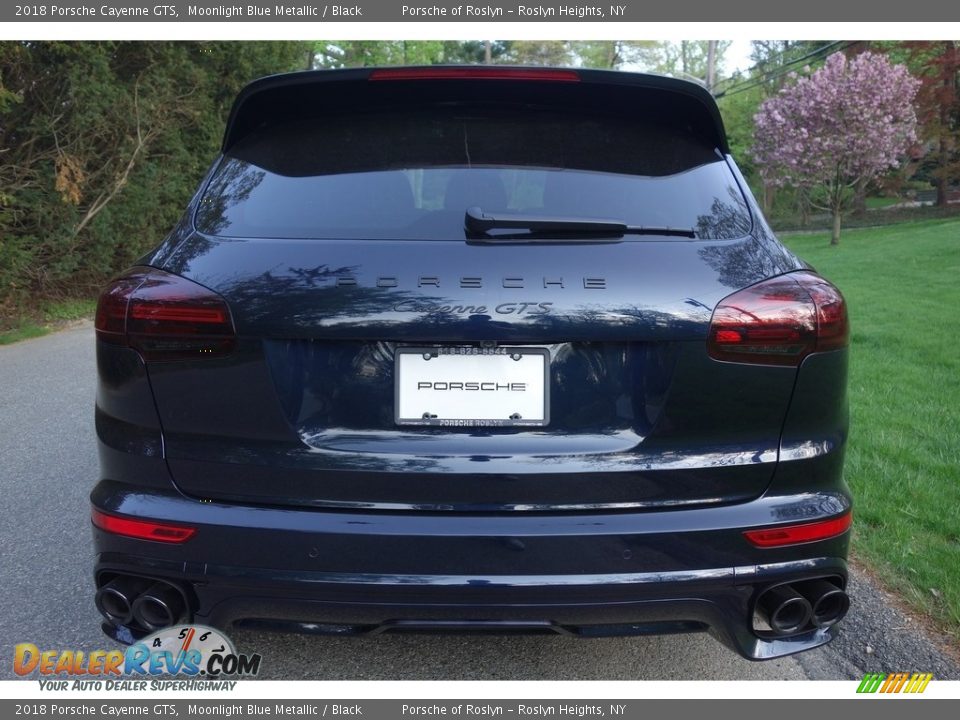 2018 Porsche Cayenne GTS Moonlight Blue Metallic / Black Photo #5