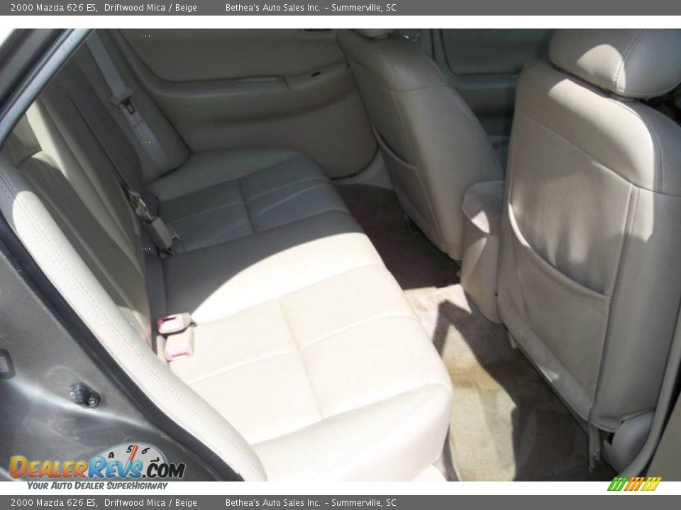 2000 Mazda 626 ES Driftwood Mica / Beige Photo #8
