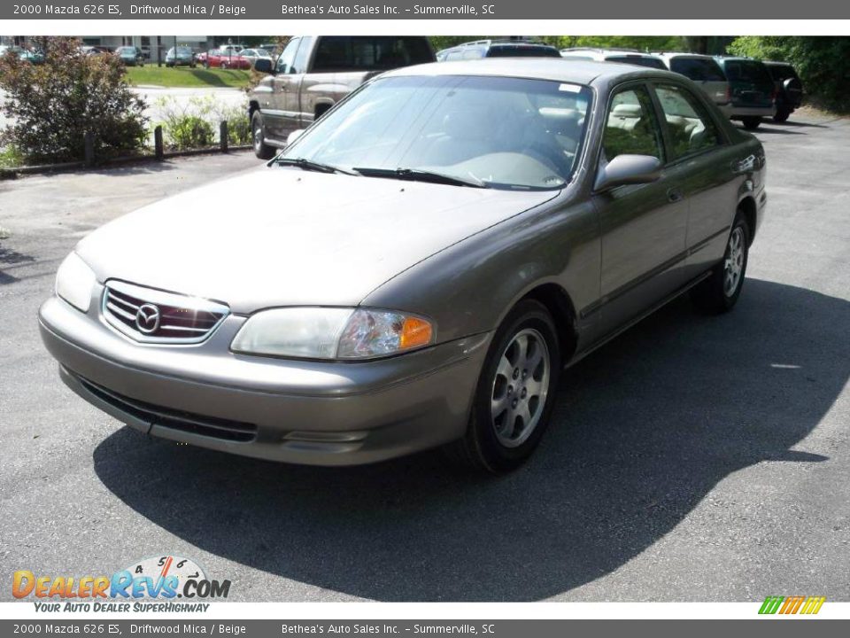 2000 Mazda 626 ES Driftwood Mica / Beige Photo #10