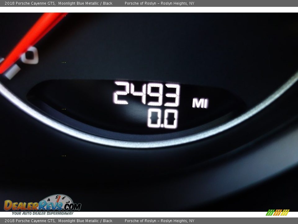 2018 Porsche Cayenne GTS Moonlight Blue Metallic / Black Photo #23
