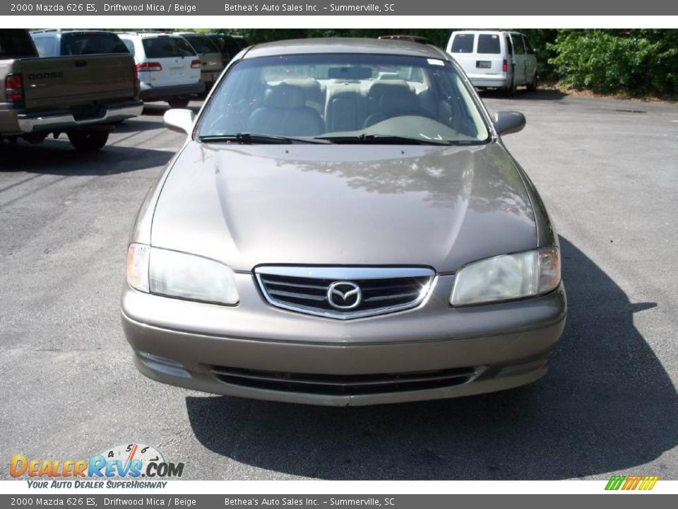 2000 Mazda 626 ES Driftwood Mica / Beige Photo #11