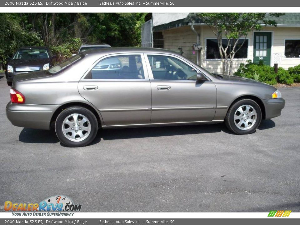 2000 Mazda 626 ES Driftwood Mica / Beige Photo #12