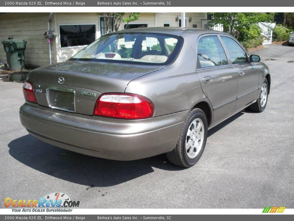 2000 Mazda 626 ES Driftwood Mica / Beige Photo #13
