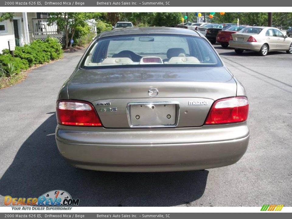 2000 Mazda 626 ES Driftwood Mica / Beige Photo #14
