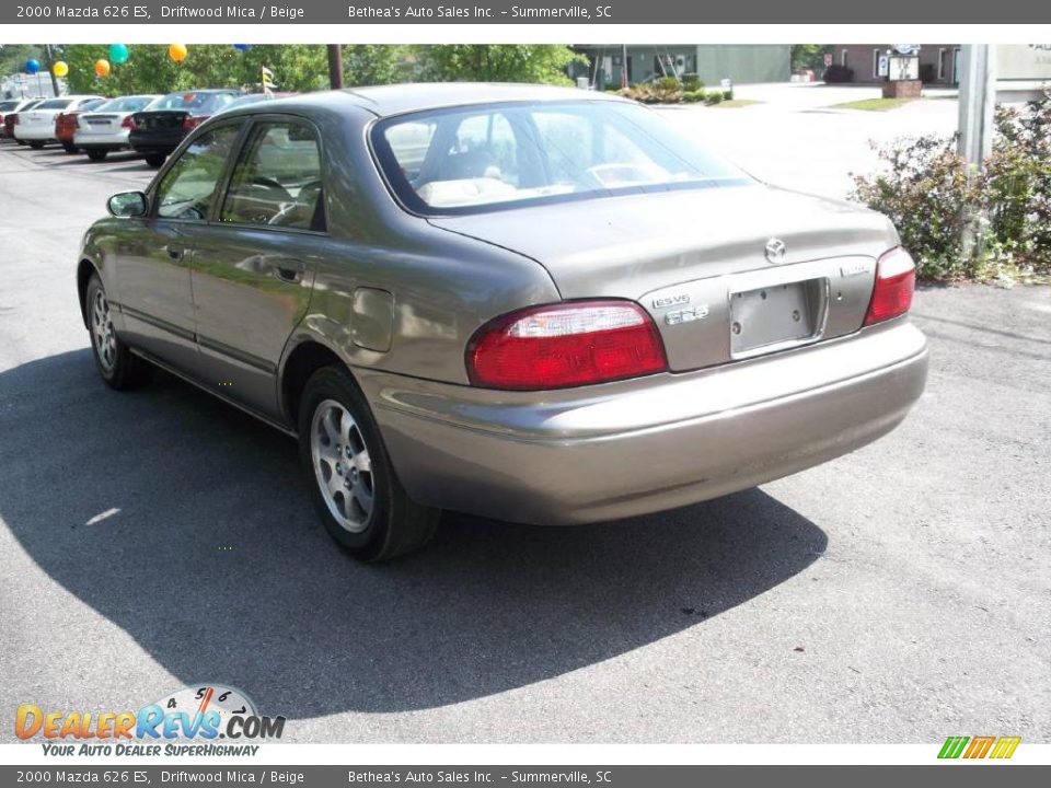 2000 Mazda 626 ES Driftwood Mica / Beige Photo #15