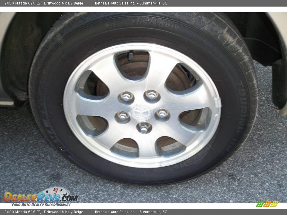 2000 Mazda 626 ES Driftwood Mica / Beige Photo #16