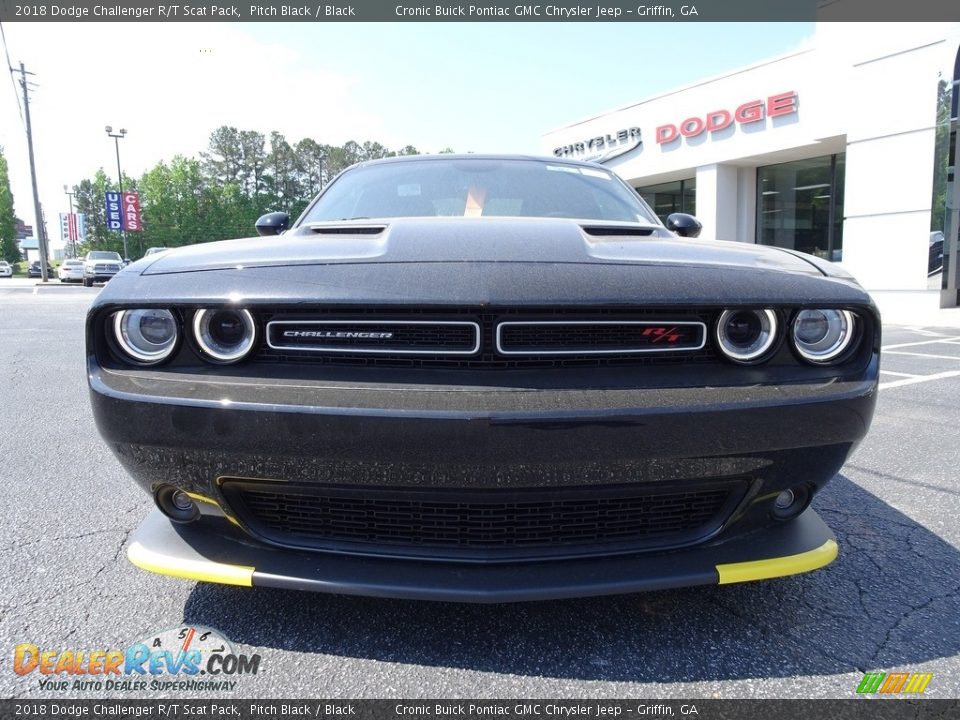 2018 Dodge Challenger R/T Scat Pack Pitch Black / Black Photo #2