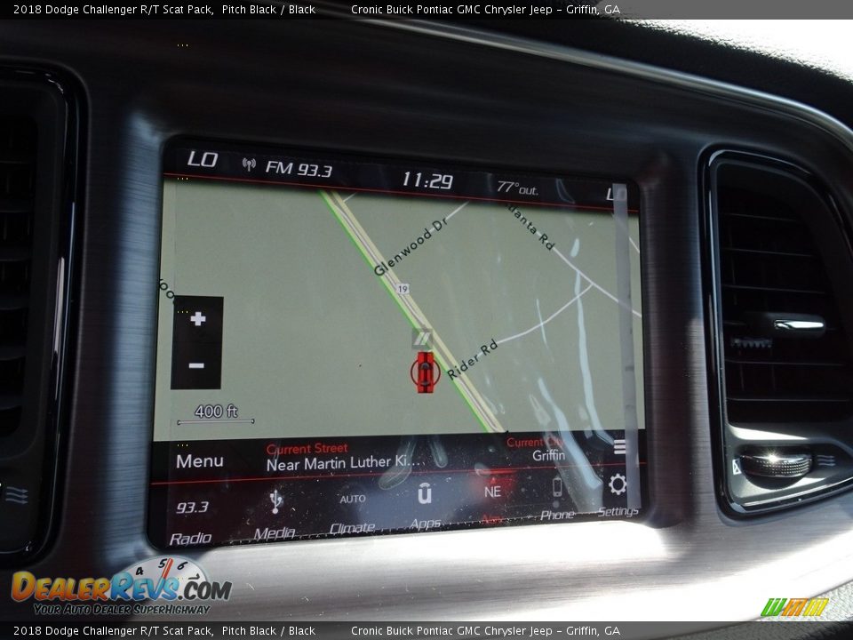 2018 Dodge Challenger R/T Scat Pack Pitch Black / Black Photo #6