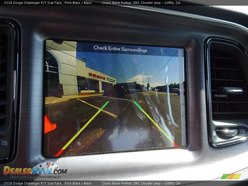 2018 Dodge Challenger R/T Scat Pack Pitch Black / Black Photo #7