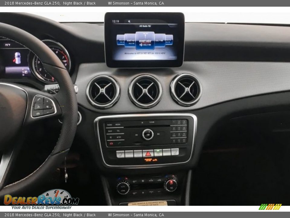 2018 Mercedes-Benz GLA 250 Night Black / Black Photo #6