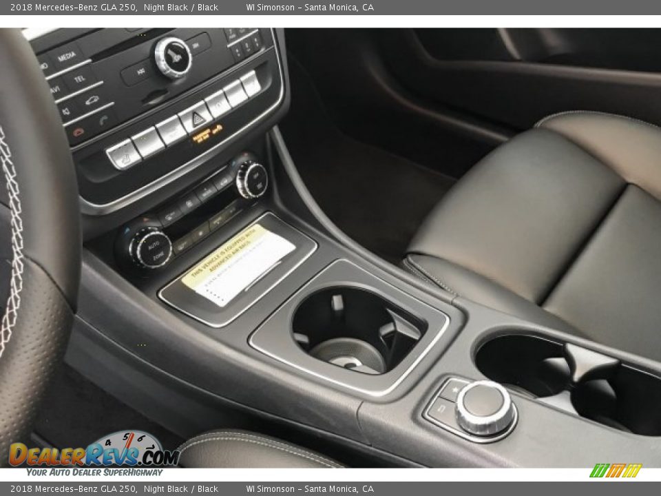 2018 Mercedes-Benz GLA 250 Night Black / Black Photo #7