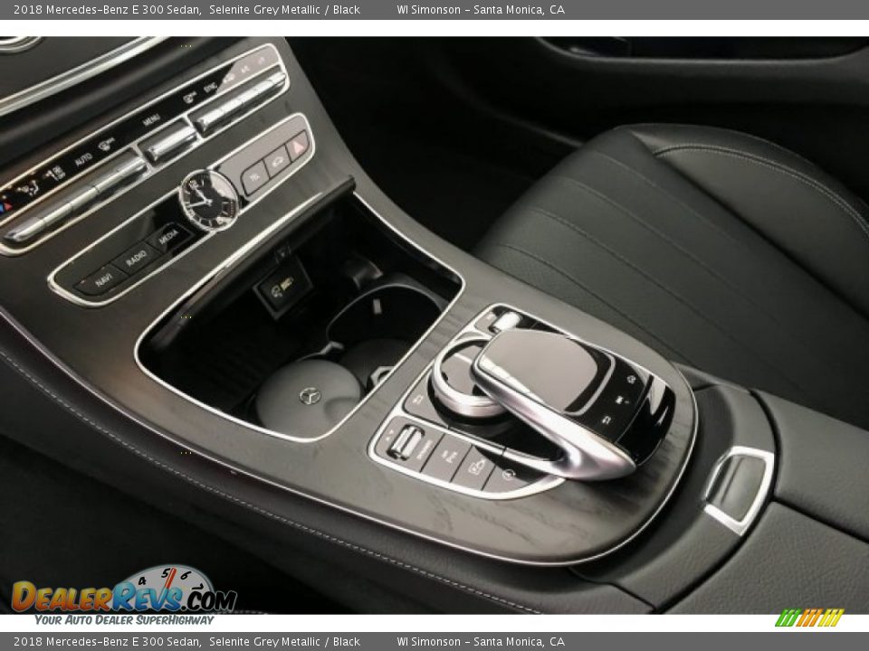 2018 Mercedes-Benz E 300 Sedan Selenite Grey Metallic / Black Photo #7