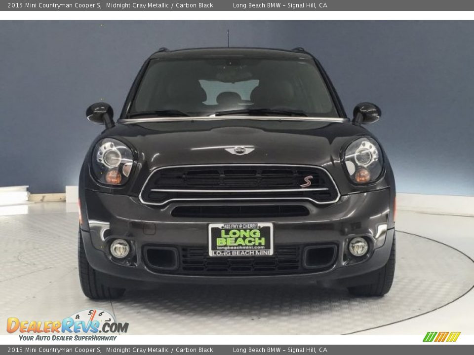 2015 Mini Countryman Cooper S Midnight Gray Metallic / Carbon Black Photo #2