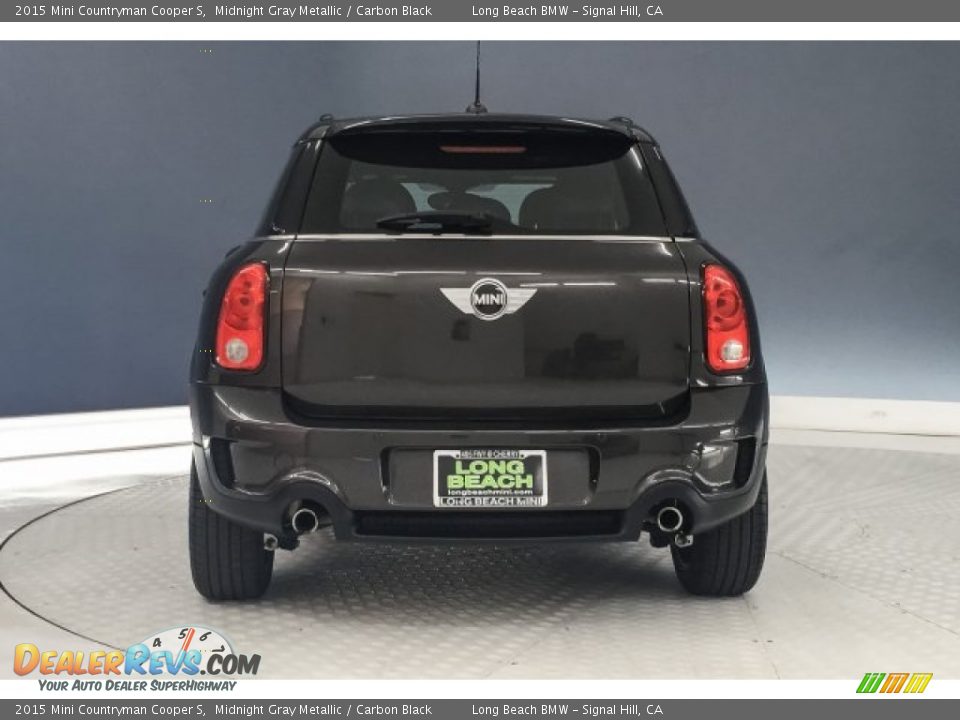 2015 Mini Countryman Cooper S Midnight Gray Metallic / Carbon Black Photo #3