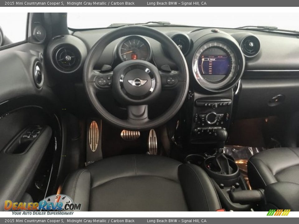 2015 Mini Countryman Cooper S Midnight Gray Metallic / Carbon Black Photo #4