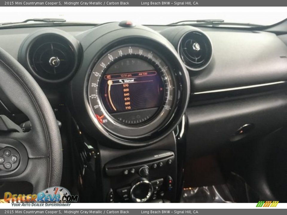 2015 Mini Countryman Cooper S Midnight Gray Metallic / Carbon Black Photo #5
