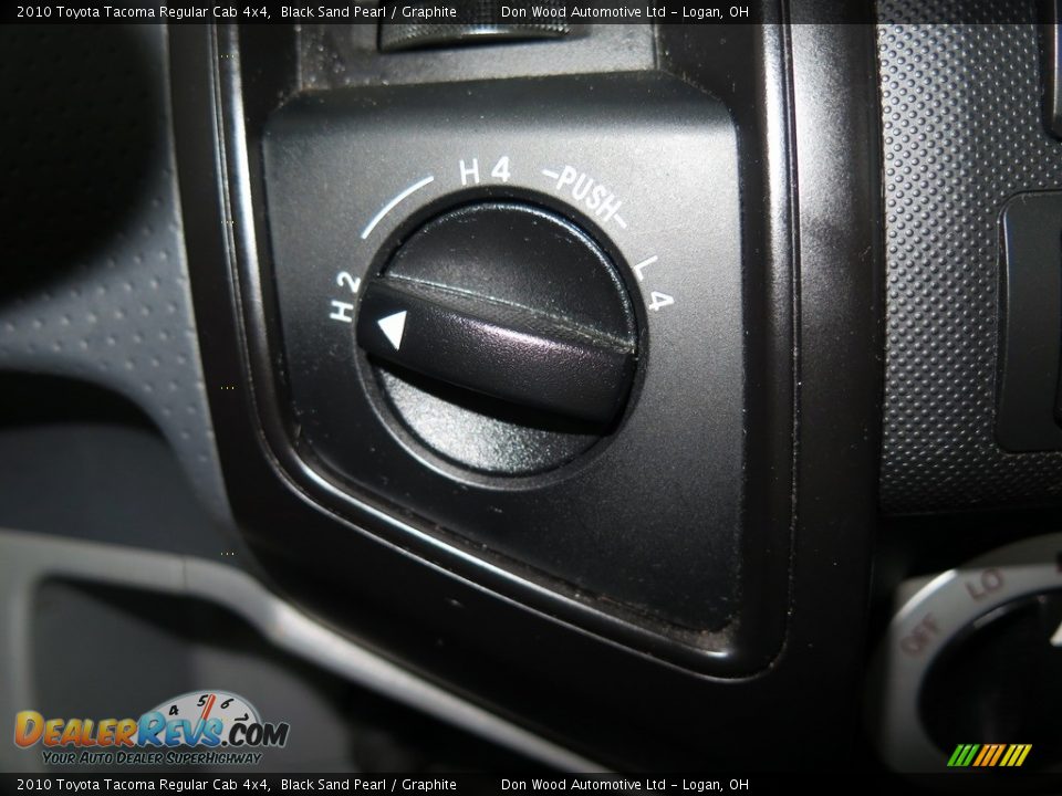 2010 Toyota Tacoma Regular Cab 4x4 Black Sand Pearl / Graphite Photo #27