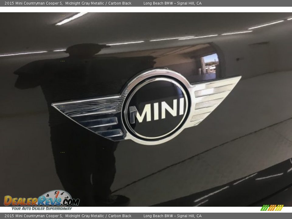 2015 Mini Countryman Cooper S Midnight Gray Metallic / Carbon Black Photo #7