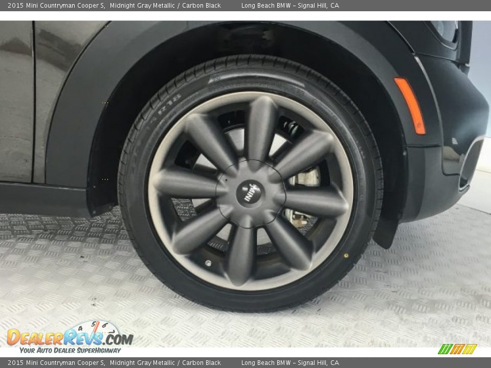 2015 Mini Countryman Cooper S Midnight Gray Metallic / Carbon Black Photo #8