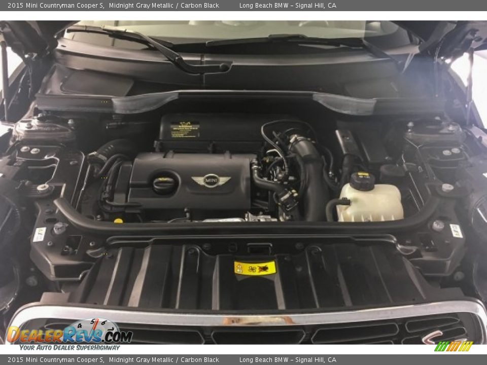 2015 Mini Countryman Cooper S Midnight Gray Metallic / Carbon Black Photo #9
