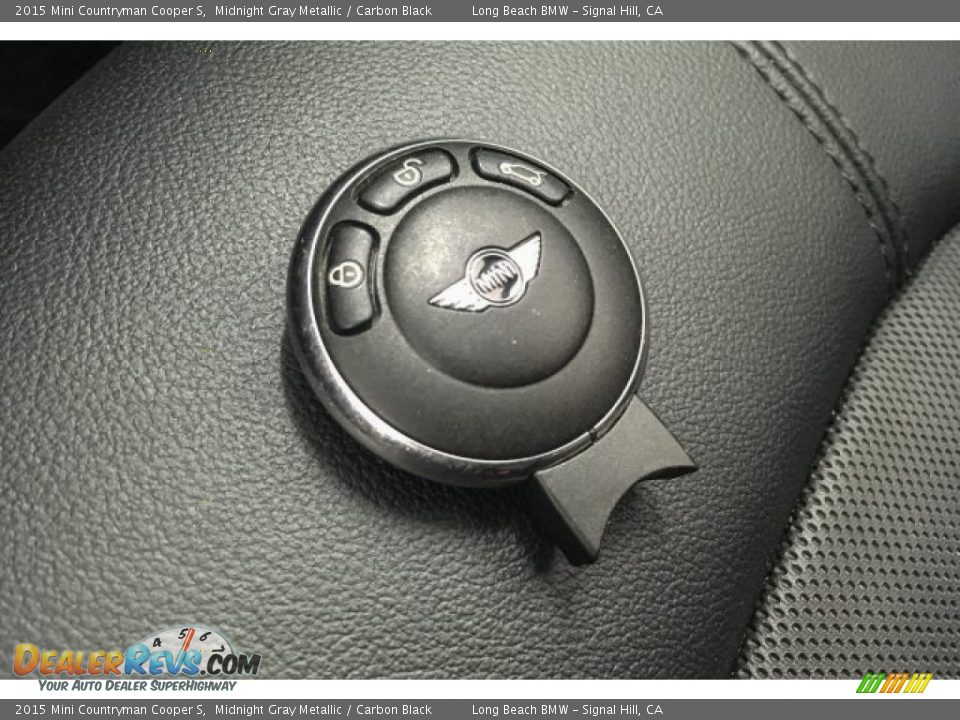 2015 Mini Countryman Cooper S Midnight Gray Metallic / Carbon Black Photo #11
