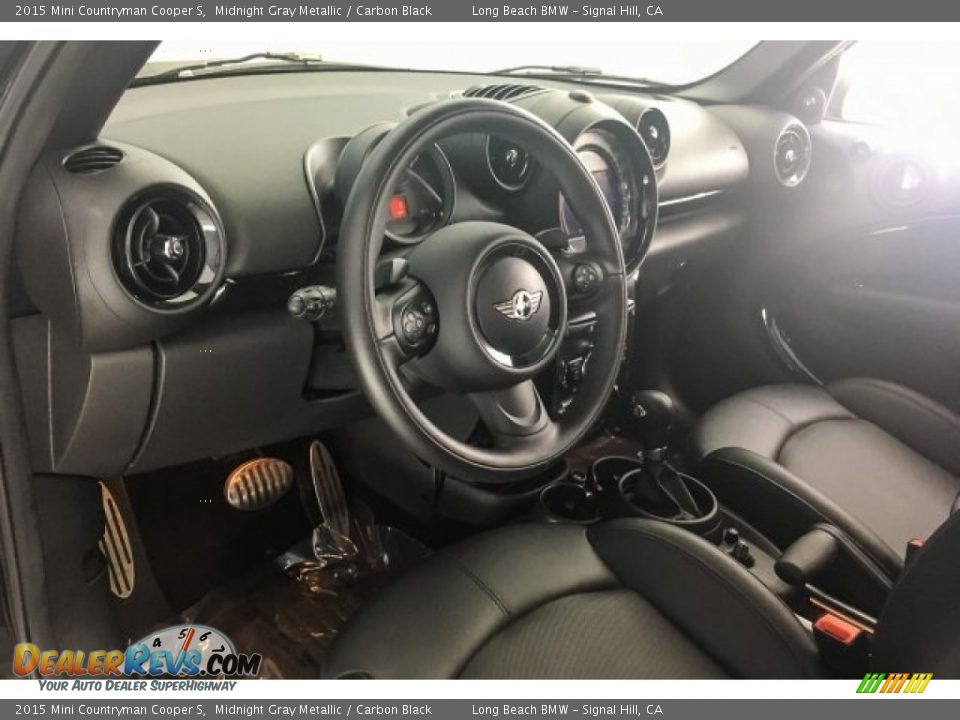 2015 Mini Countryman Cooper S Midnight Gray Metallic / Carbon Black Photo #17