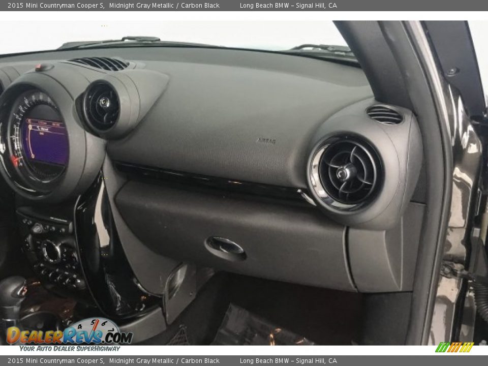 2015 Mini Countryman Cooper S Midnight Gray Metallic / Carbon Black Photo #21