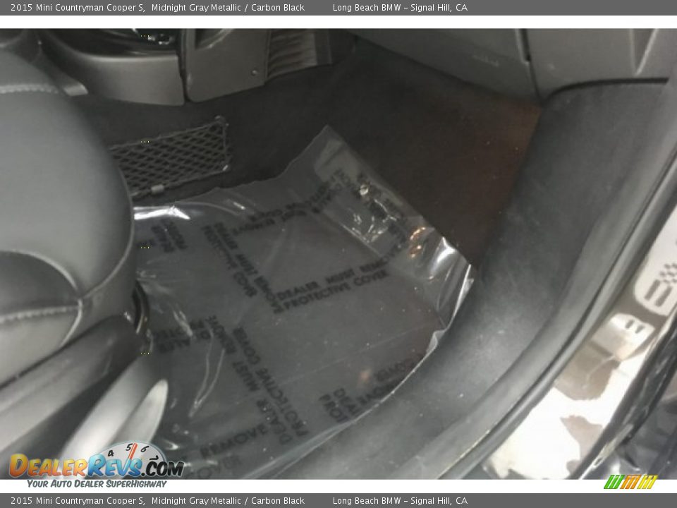 2015 Mini Countryman Cooper S Midnight Gray Metallic / Carbon Black Photo #22