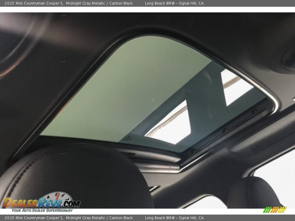 2015 Mini Countryman Cooper S Midnight Gray Metallic / Carbon Black Photo #23