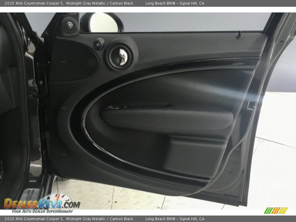 2015 Mini Countryman Cooper S Midnight Gray Metallic / Carbon Black Photo #24