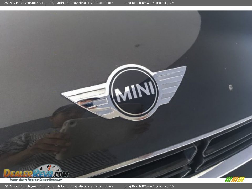 2015 Mini Countryman Cooper S Midnight Gray Metallic / Carbon Black Photo #27