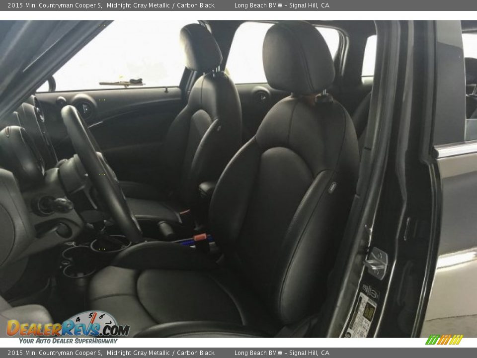 2015 Mini Countryman Cooper S Midnight Gray Metallic / Carbon Black Photo #29