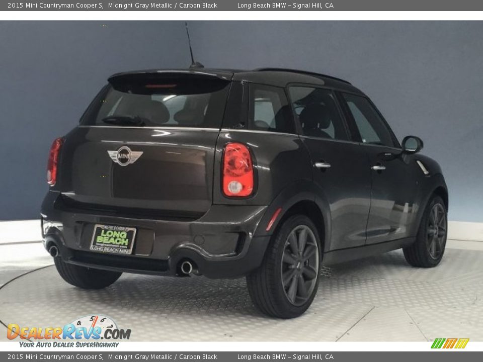 2015 Mini Countryman Cooper S Midnight Gray Metallic / Carbon Black Photo #31
