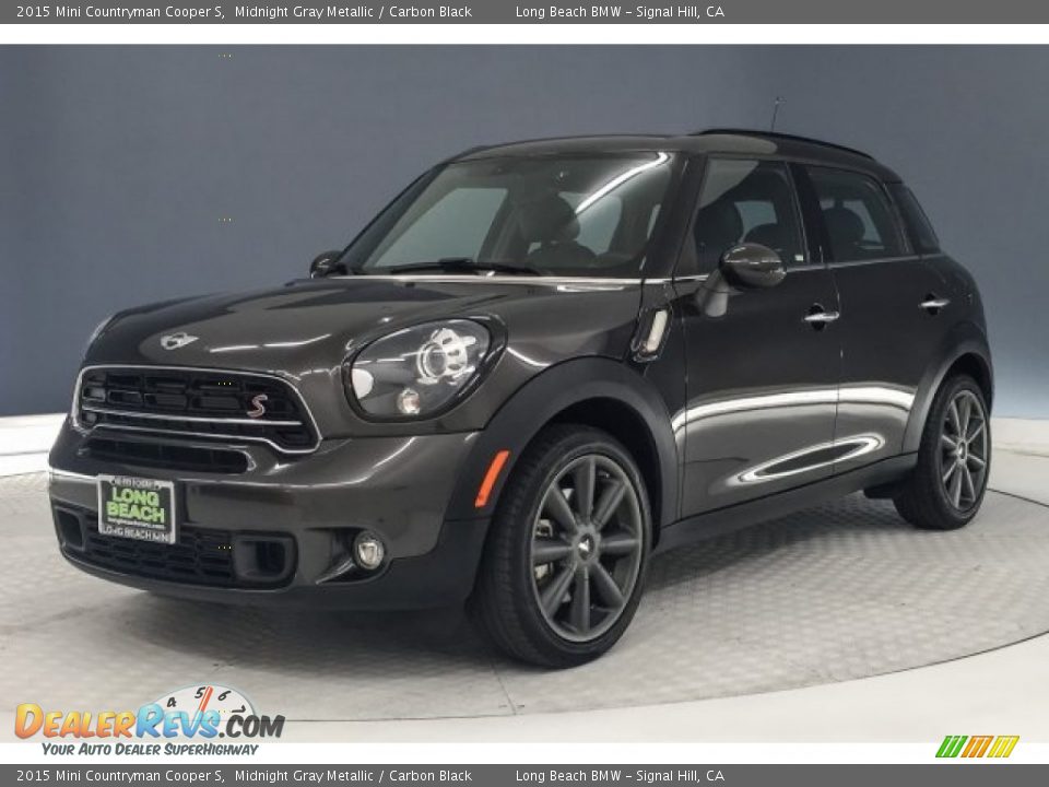 2015 Mini Countryman Cooper S Midnight Gray Metallic / Carbon Black Photo #32