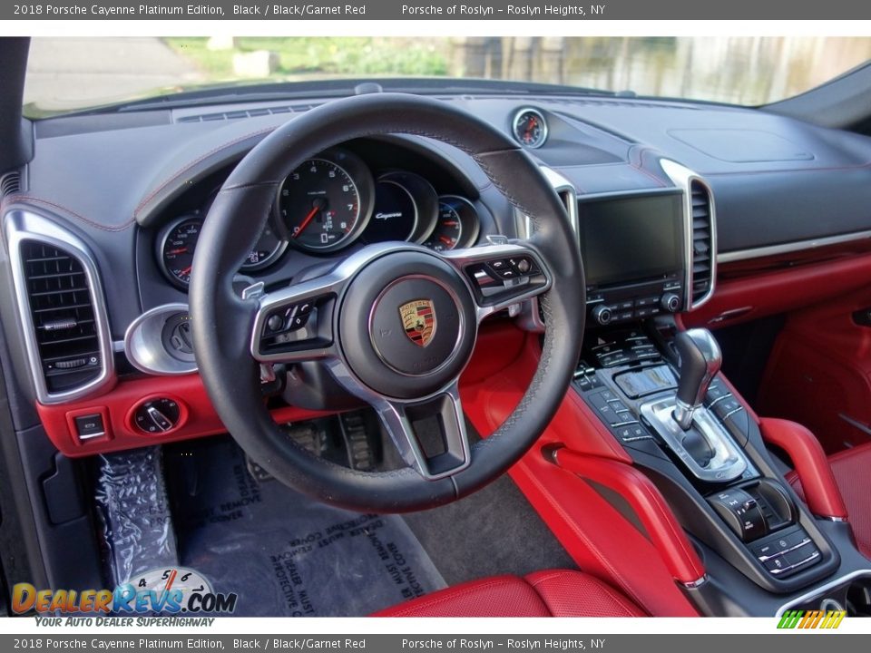 2018 Porsche Cayenne Platinum Edition Steering Wheel Photo #19