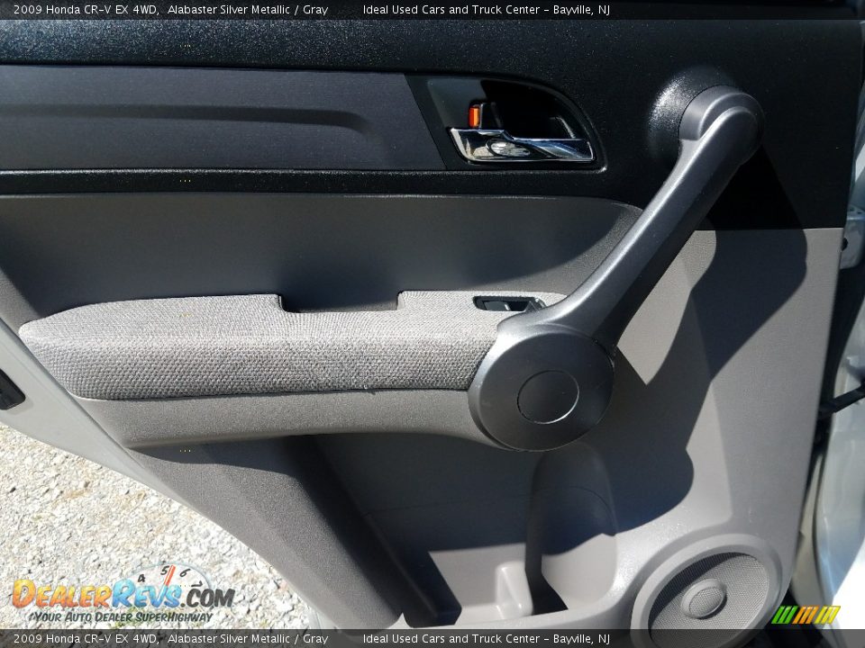 2009 Honda CR-V EX 4WD Alabaster Silver Metallic / Gray Photo #22