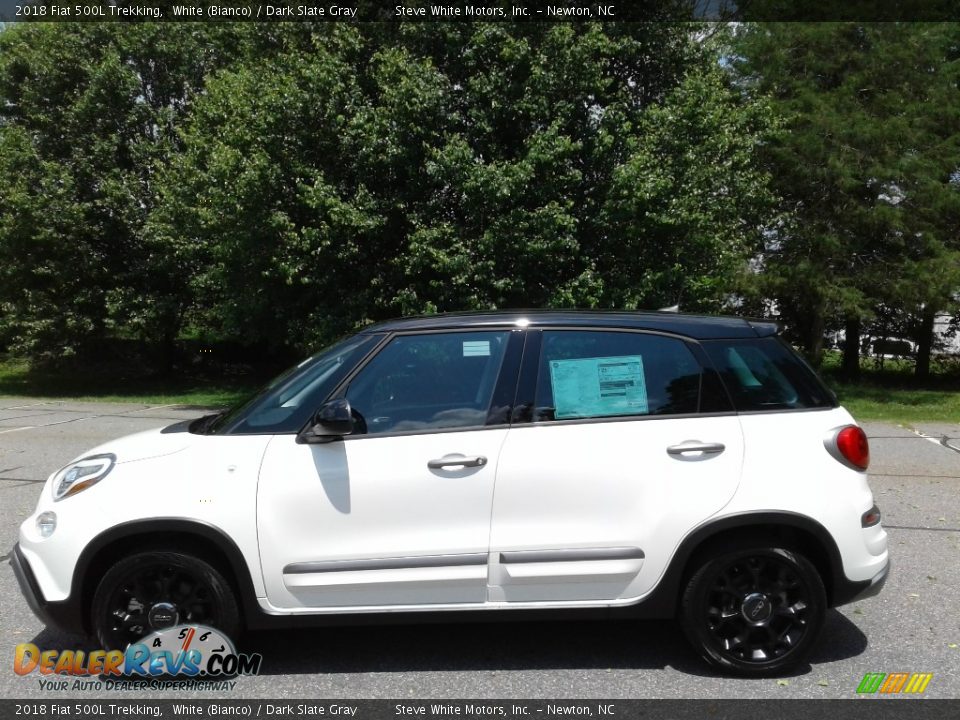 2018 Fiat 500L Trekking White (Bianco) / Dark Slate Gray Photo #1