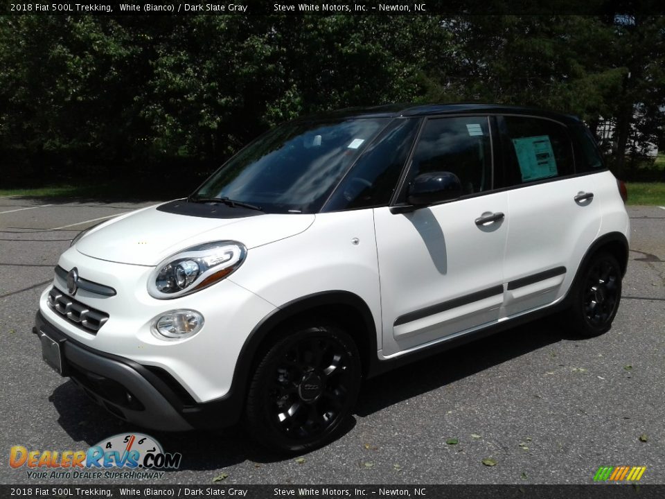 2018 Fiat 500L Trekking White (Bianco) / Dark Slate Gray Photo #2