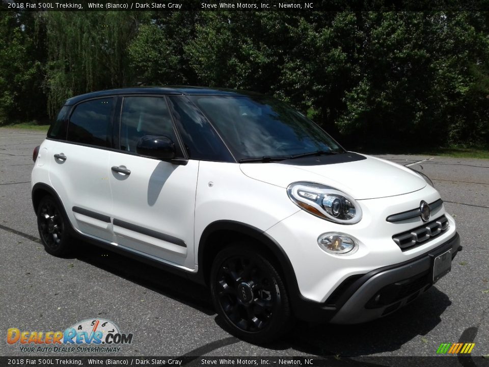 2018 Fiat 500L Trekking White (Bianco) / Dark Slate Gray Photo #4