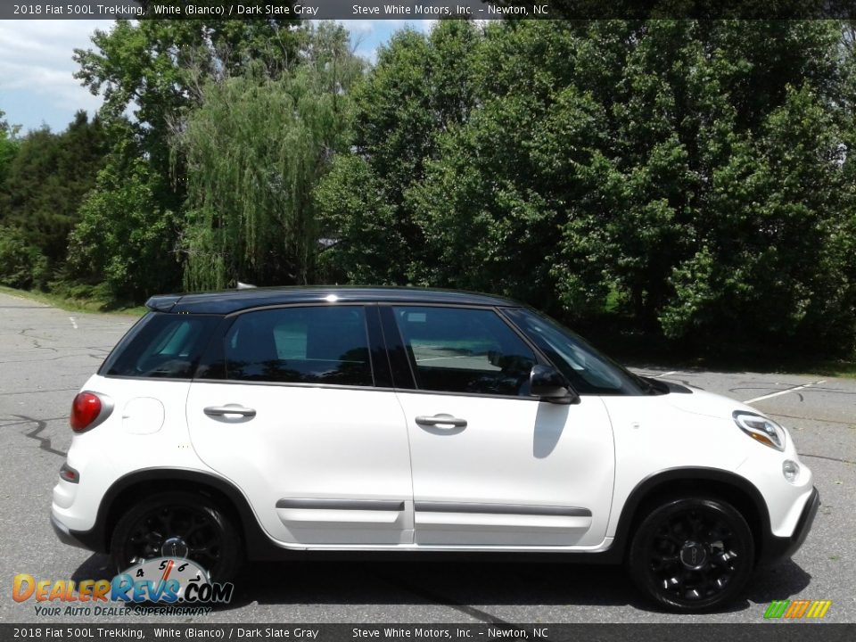2018 Fiat 500L Trekking White (Bianco) / Dark Slate Gray Photo #5