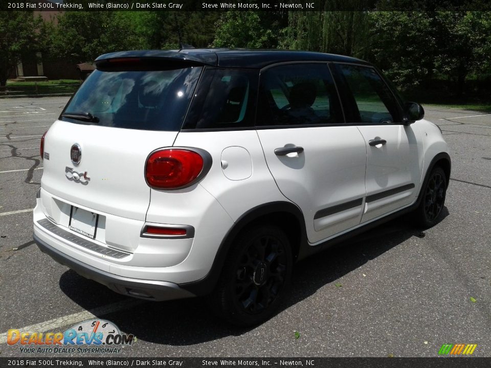 2018 Fiat 500L Trekking White (Bianco) / Dark Slate Gray Photo #6