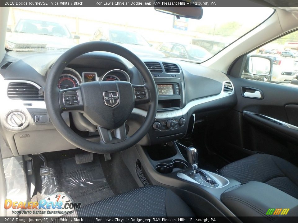 2018 Dodge Journey SE Vice White / Black Photo #13