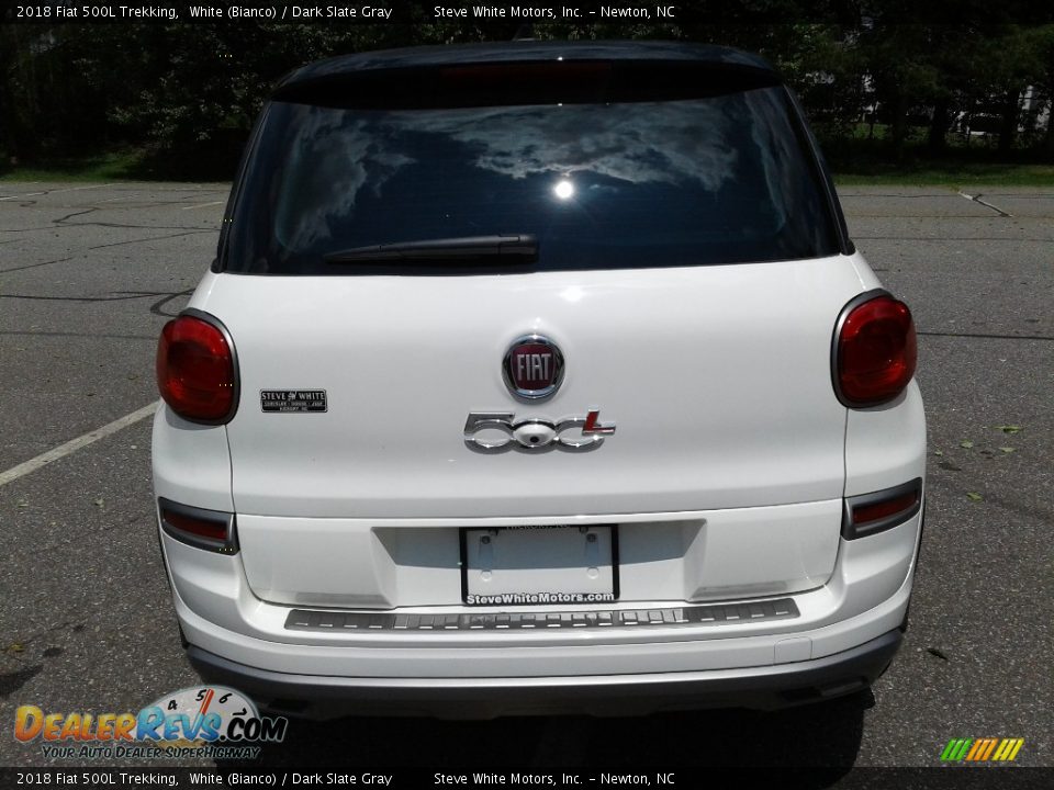 2018 Fiat 500L Trekking White (Bianco) / Dark Slate Gray Photo #7