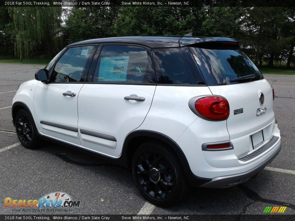 2018 Fiat 500L Trekking White (Bianco) / Dark Slate Gray Photo #8
