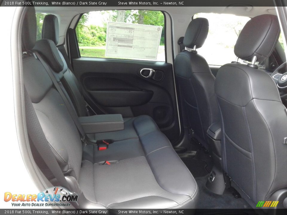 2018 Fiat 500L Trekking White (Bianco) / Dark Slate Gray Photo #13