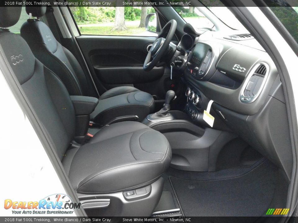 2018 Fiat 500L Trekking White (Bianco) / Dark Slate Gray Photo #14