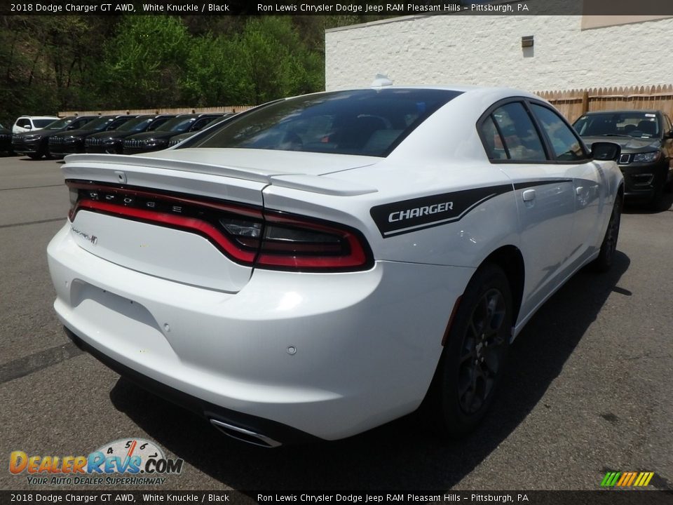2018 Dodge Charger GT AWD White Knuckle / Black Photo #5