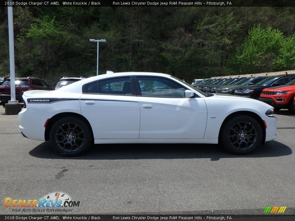 2018 Dodge Charger GT AWD White Knuckle / Black Photo #6