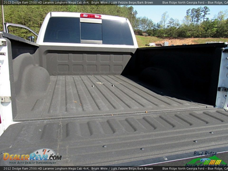 2012 Dodge Ram 2500 HD Laramie Longhorn Mega Cab 4x4 Bright White / Light Pebble Beige/Bark Brown Photo #14